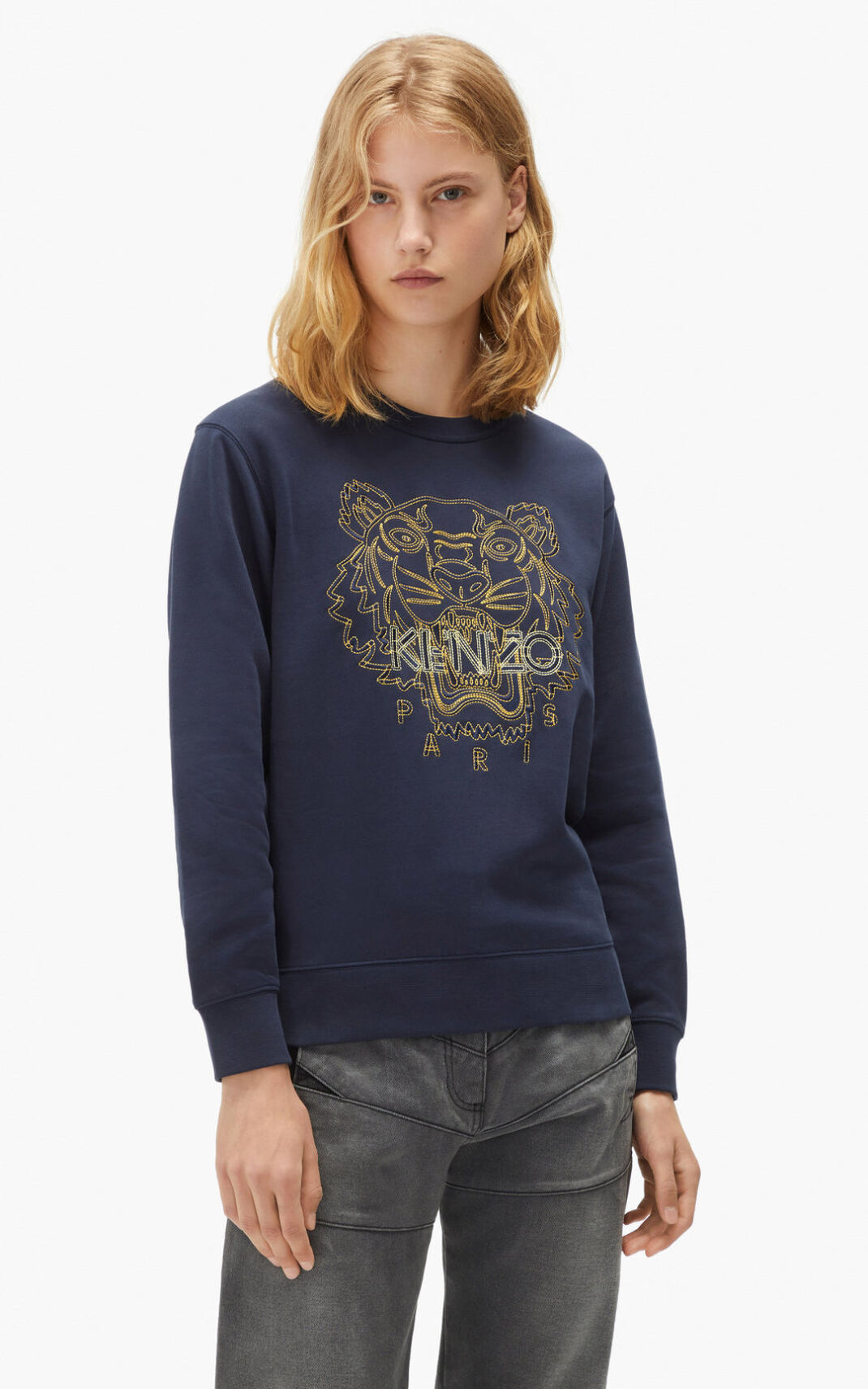 Kenzo Tiger Sweatshirt Dam | 09458-IDSC